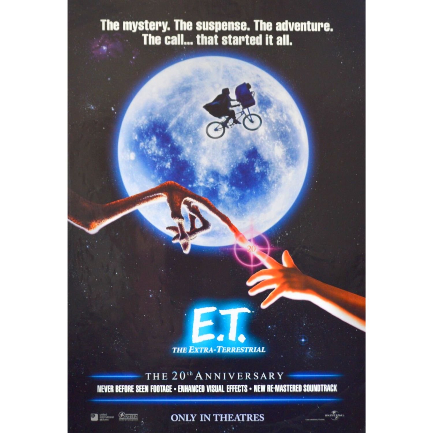 E.T. The Extra Terrestrial 20th Anniversary Re-release 2002 US One
